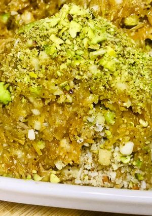 A picture of Vermicelli and dry fruits dessert roll.