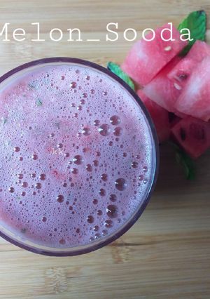 A picture of Water Melon Soda.