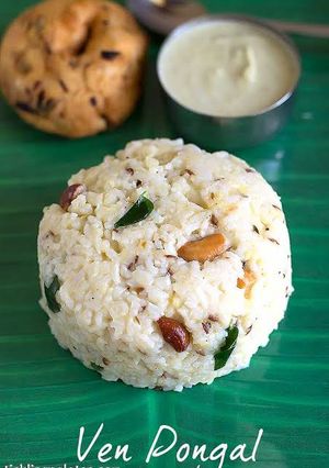 A picture of Venn pongal.