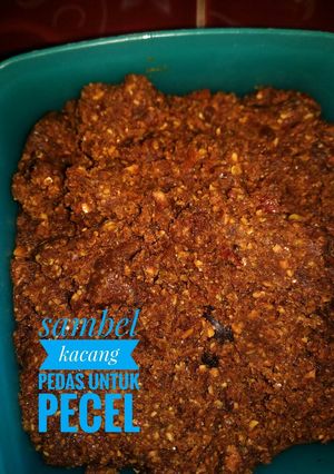 Foto resep Sambel kacang pedas (untuk pecel)
