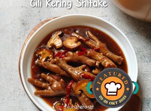 Gambar Kaki Ayam Cili Kering Shitake