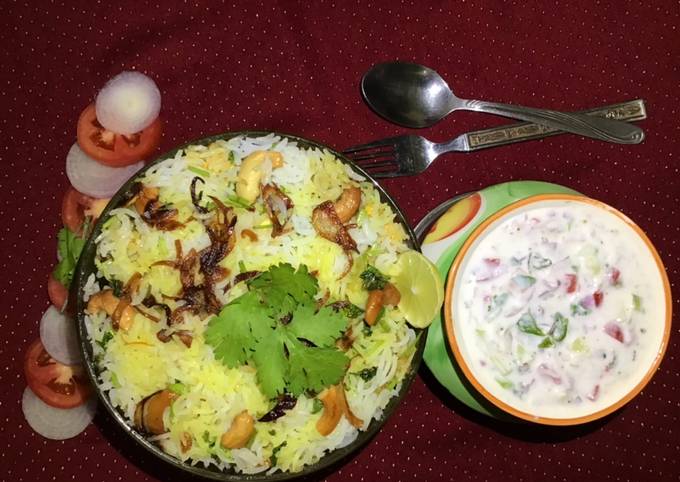 Veg dum biryani