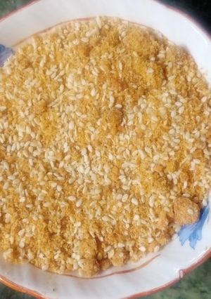 तिलकुट (Tilkut recipe in hindi) रेसिपी मुख्य फोटो
