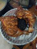 Pollo adobado asado