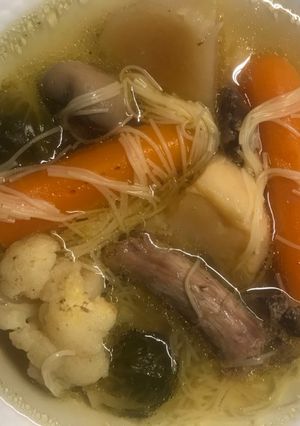 Tyúkhúsleves recept fotója