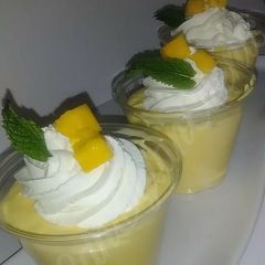 A picture of Mango mousse.