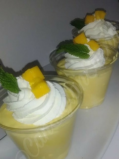 A picture of Mango mousse.