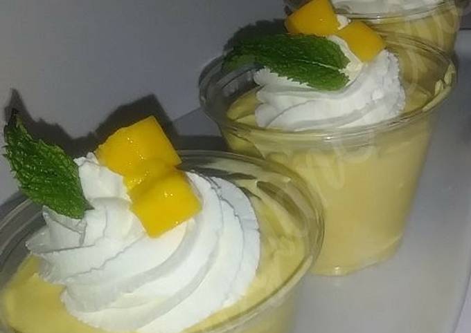 Mango mousse