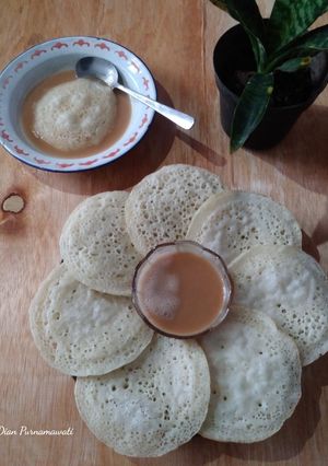 Foto resep Serabi Tepung Beras Pakai Wajan