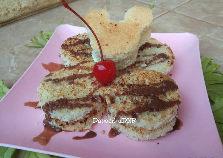 Bahan Roti Bakar Mini Cute Simpel | Cara Masak Roti Bakar Mini Cute Simpel Yang Lezat