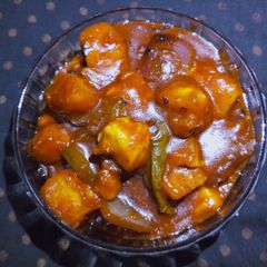 Paneer Chilli A picture of Paneer Chilli.