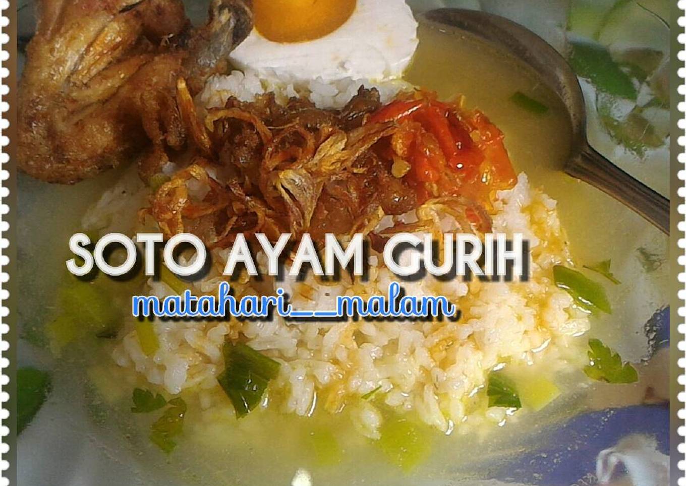 Soto Ayam Gurih