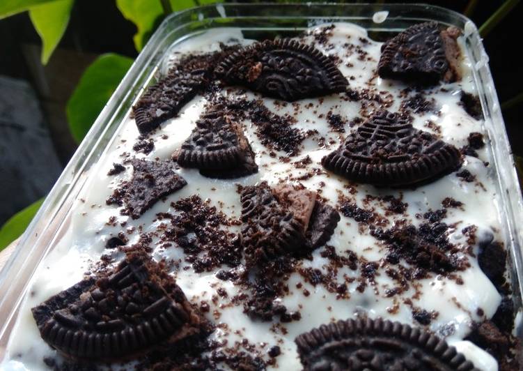 Cara Membuat Oreo Cheesecake Dessert Box Yang Gurih