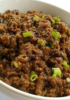 Foto resep Daging sapi cincang buat isi Roti Goreng