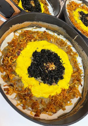 عکسی از دستور آش رشته مجلسی 🍲