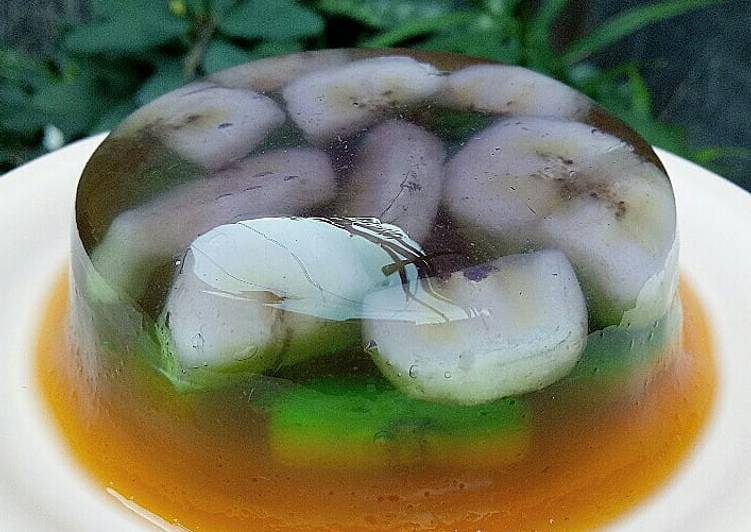 Anti Ribet, Memasak Rainbow Banana Jelly enak