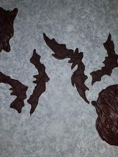 Una foto de Figuras de Halloween de chocolate