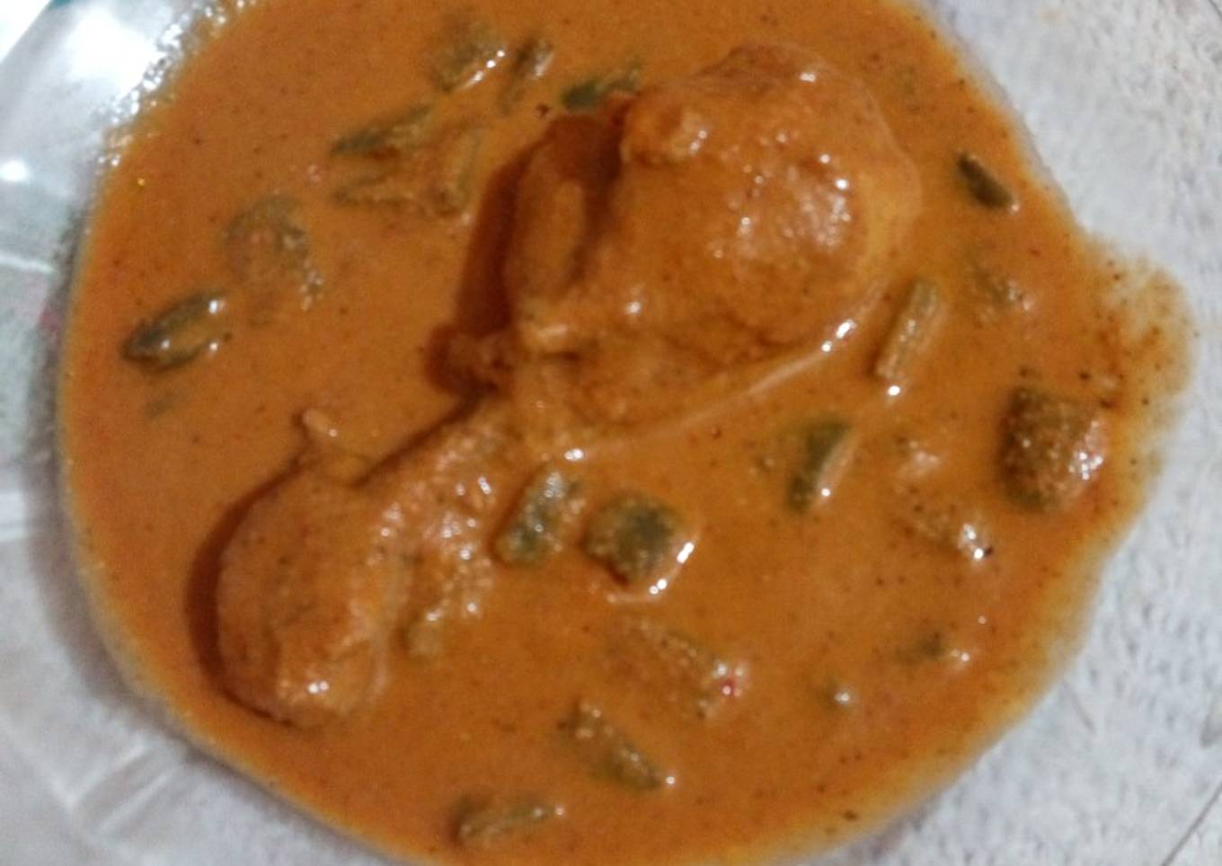 Pipián rojo con pollo