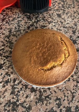 Una foto de Bizcocho zanahoria con Airfryer