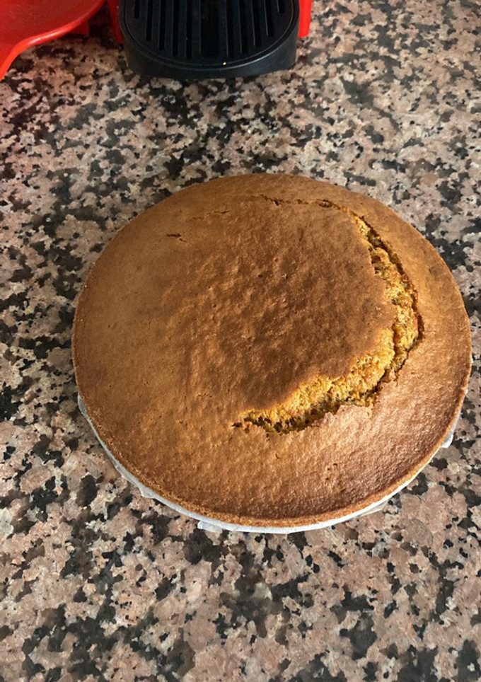 Una foto de Bizcocho zanahoria con Airfryer