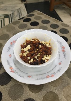 A picture of Tomato halwa.