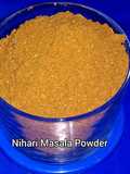 Homemade Nihari Masala Powder