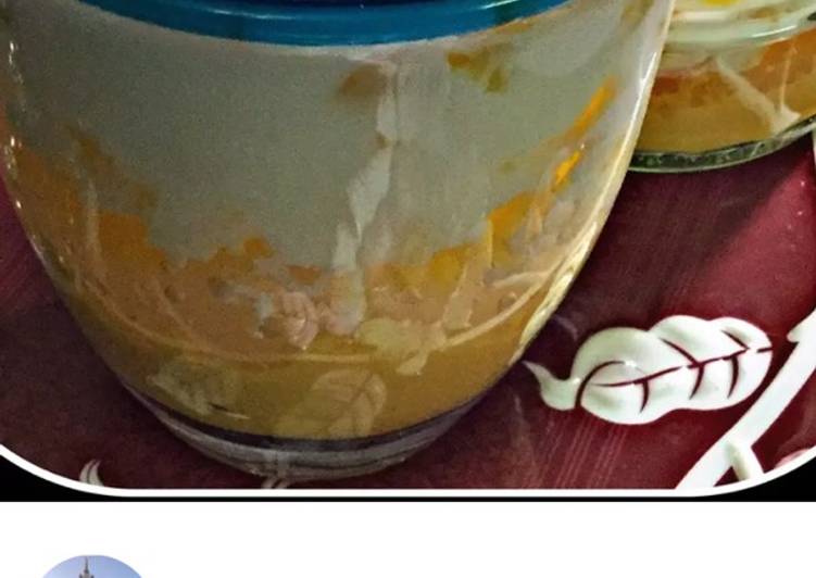 Steps to Make Super Quick Homemade Mango sago pudding
