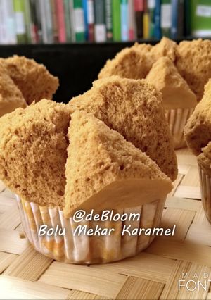 Foto resep 34. Bolu Kukus Mekar Karamel