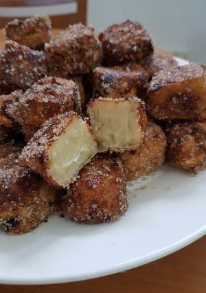 Una foto de Postre de Leche Frita