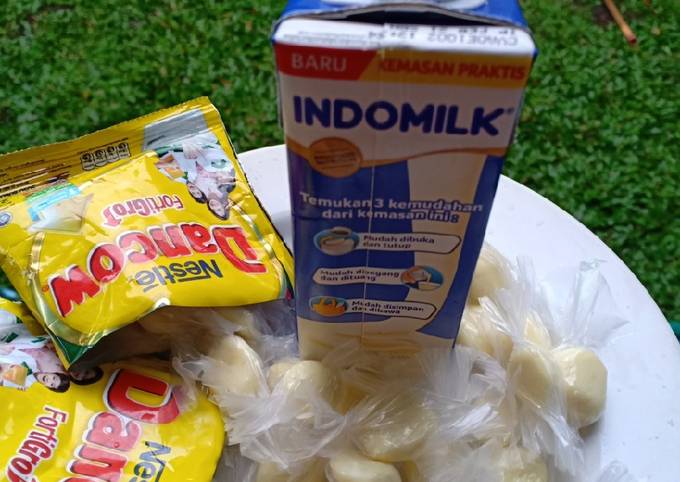 Cara Gampang Menyiapkan Permen susu sehat sangat simple Anti Gagal