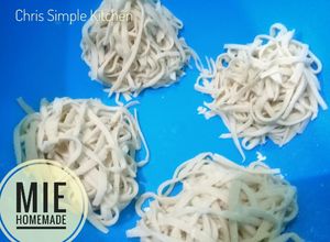 Foto resep Mie udon (adonan dasar)