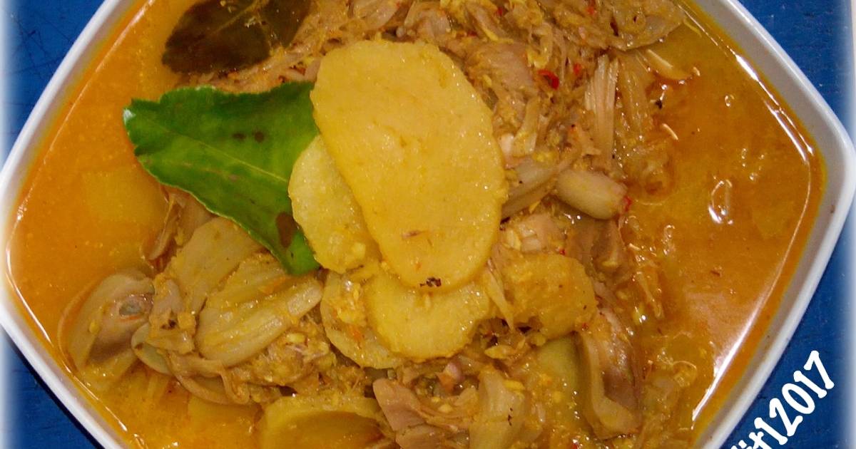  Resep  Lempah Nangka aka Gulai Nangka ala  Bangka  oleh 