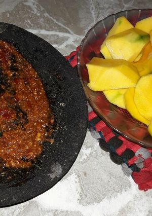 Foto resep Rujak mangga