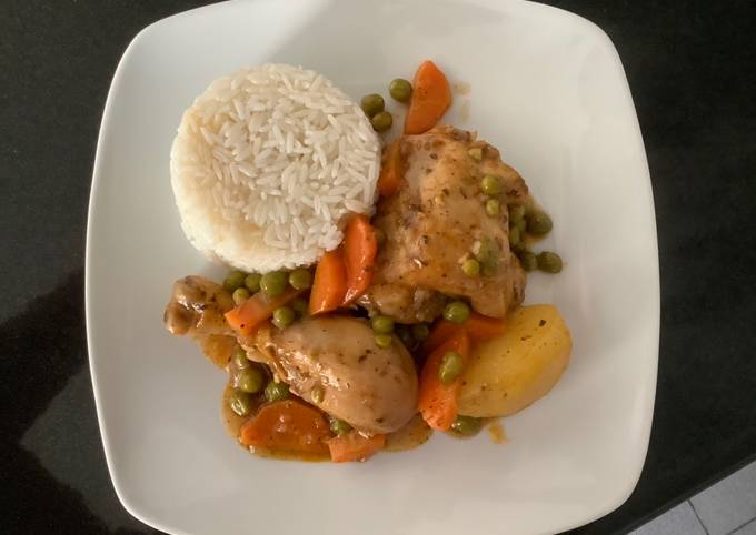 Estofado de pollo Receta de romagalagarza- Cookpad