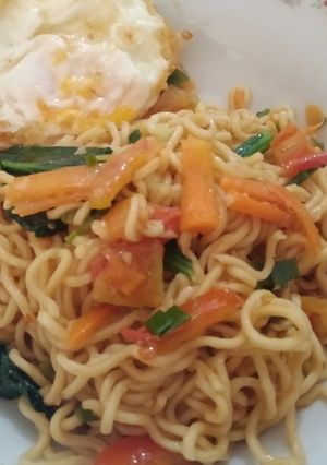 Foto resep Mie Nyemek Sayur