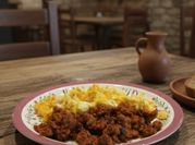 Una foto de picadillo cerdo
