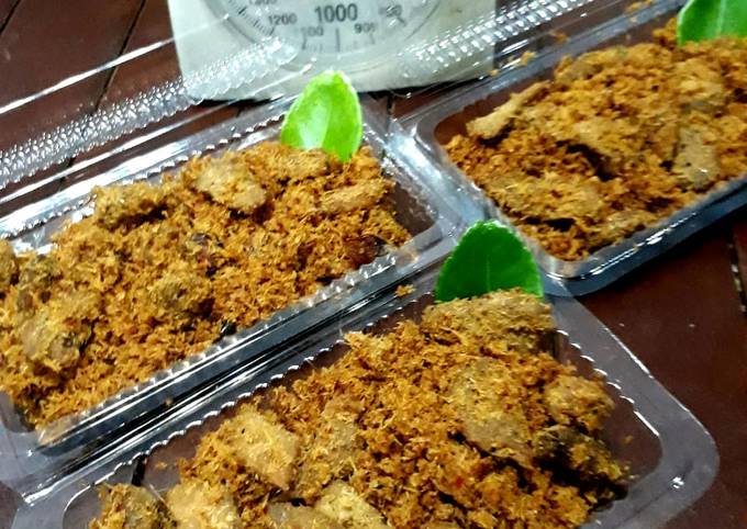 Anti Ribet, Buat Srundeng daging sapi kedai QueenTa Irit Untuk Jualan