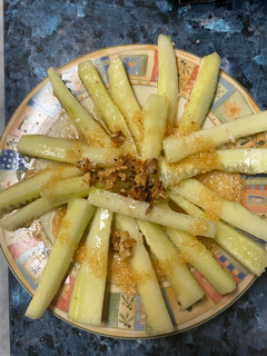 Una foto de Pepinos estilo Sichuan