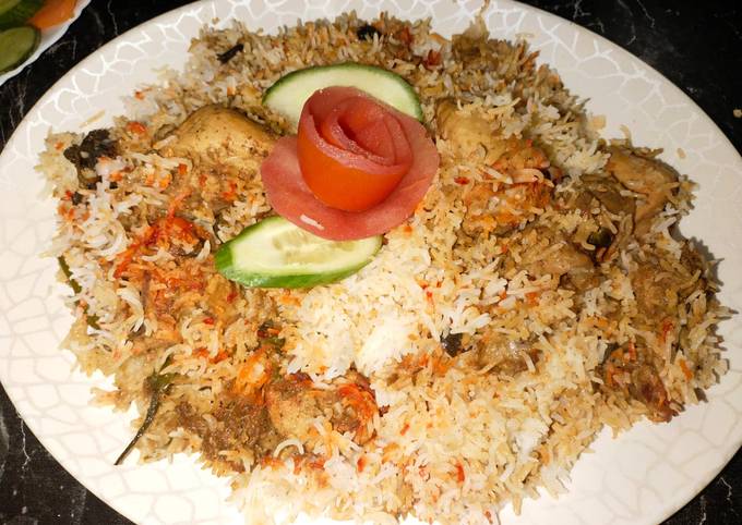 Spicy Chicken Biryani unique style