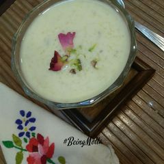 A picture of Rice kheer.