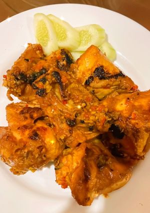 Foto resep Ayam Bakar Bumbu Rujak