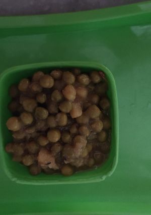 A picture of Chana chaat.