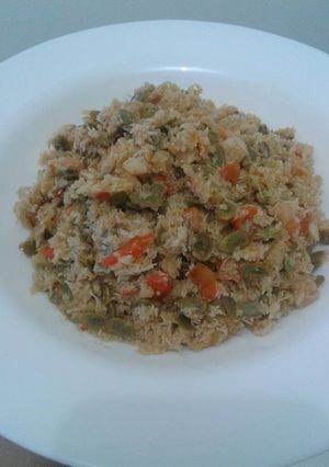 Foto resep Bothok Melanding + Udang (masak tanpa bungkus daun)