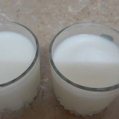 A picture of Namkeen lassi.