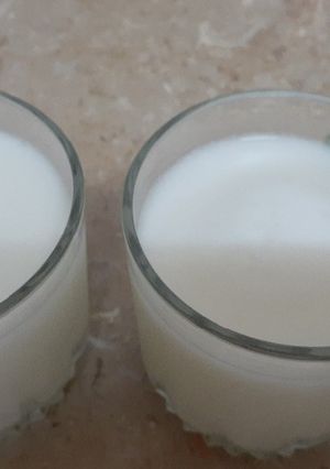 A picture of Namkeen lassi.