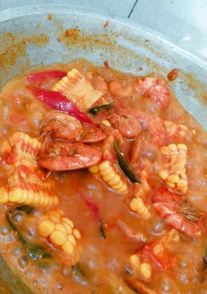 Foto resep Udang Saos Padang