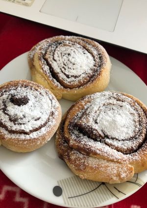 Kakaós csigusz recept fotója