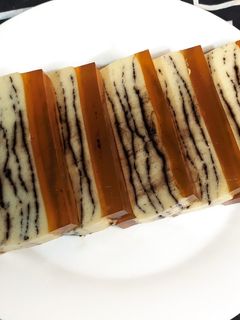 Foto resep Puding lapis roti tawar karamel