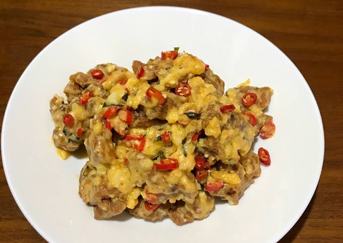 Resep: Ayam Goreng Saus Telur Asin Farah Quinn