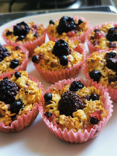 Zabos-túrós muffin (liszt- es cukormentes) recept fotója
